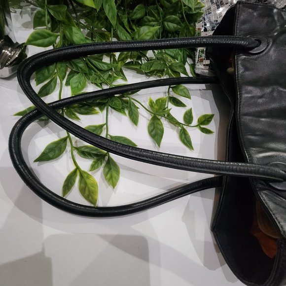 EUC AUTHENTIC Vintage Chanel Leather Tote - Picture 2 of 14